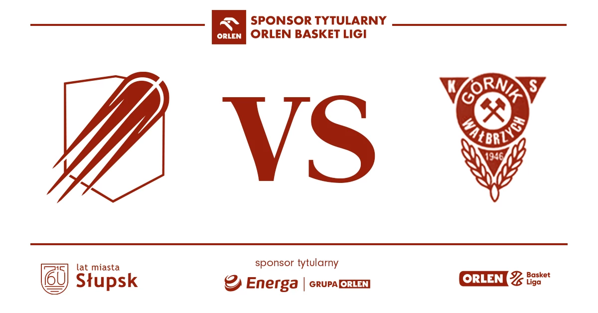 Energa Czarni Słupsk vs Górnik Zamek Książ Wałbrzych