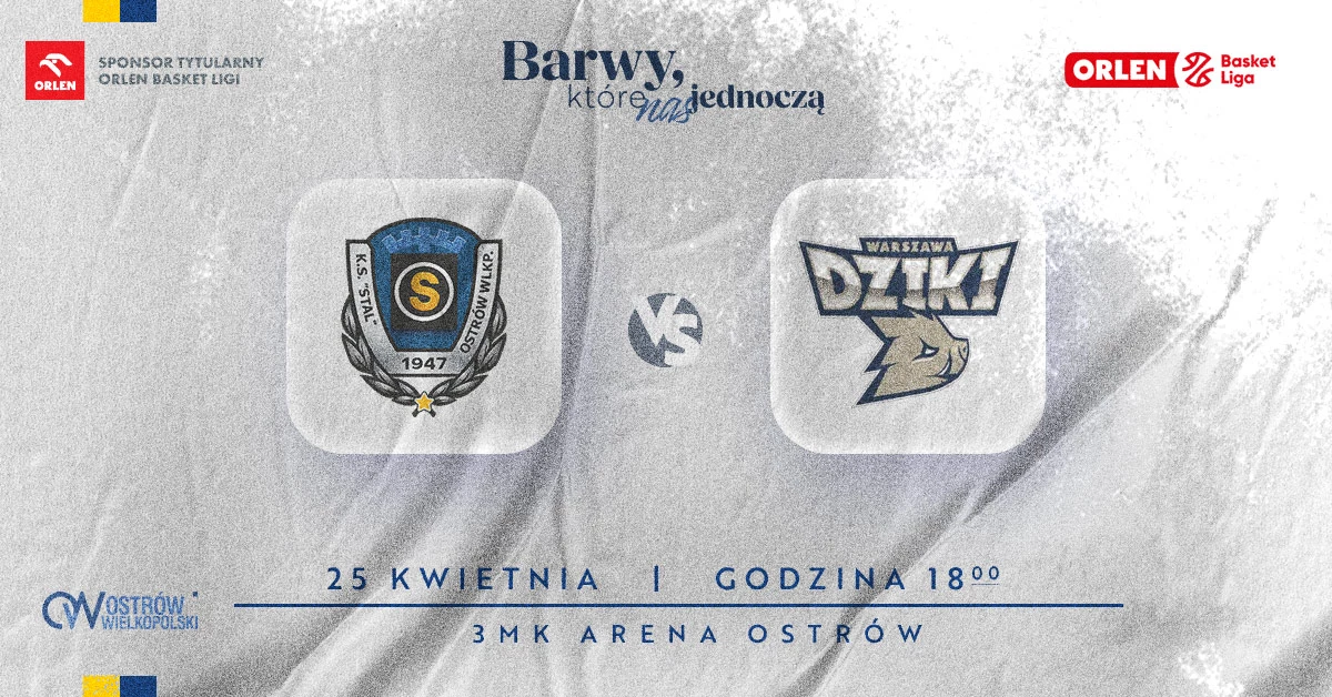 Tasomix Rosiek Stal Ostrów Wielkopolski vs Dziki Warszawa